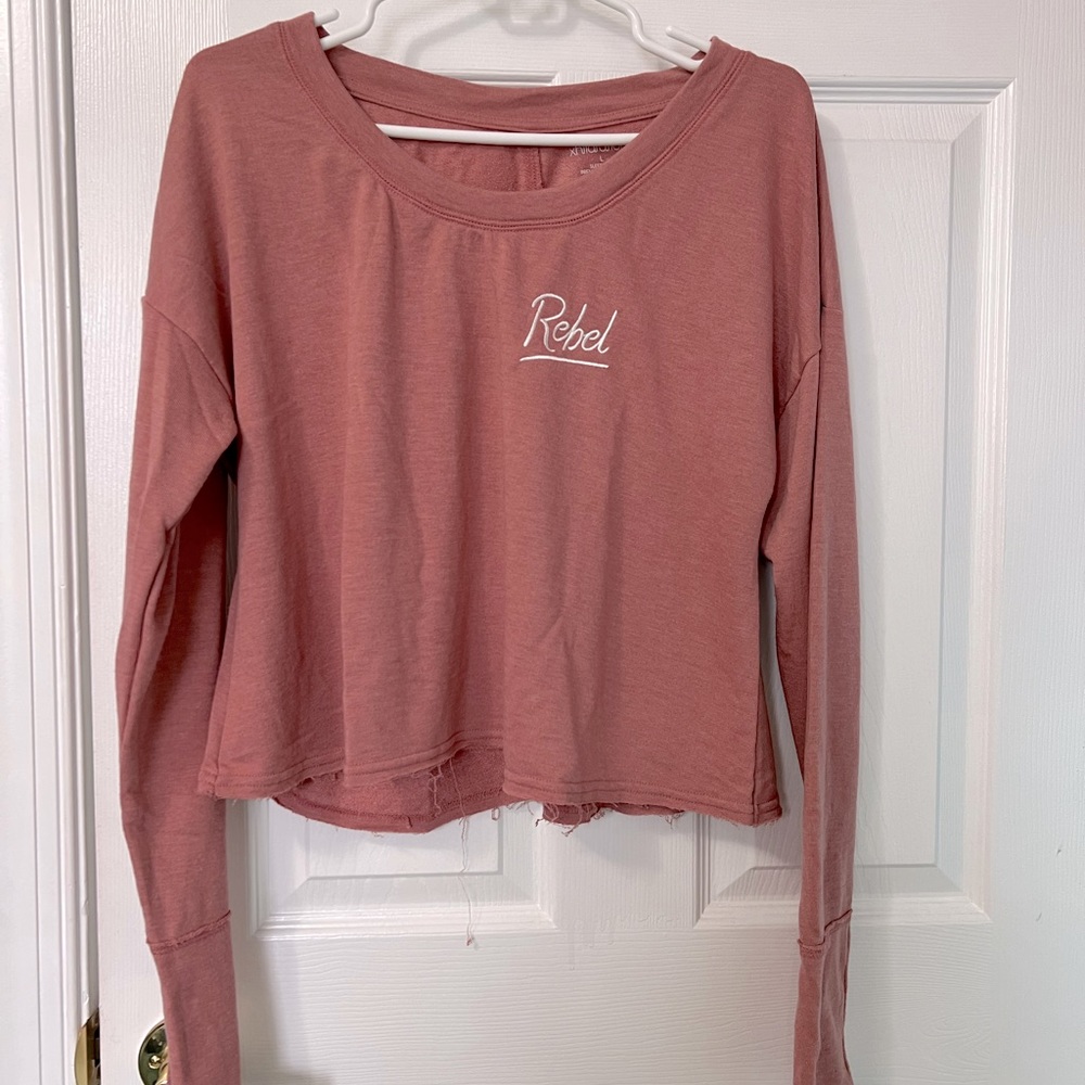 Pale pink long sleeve